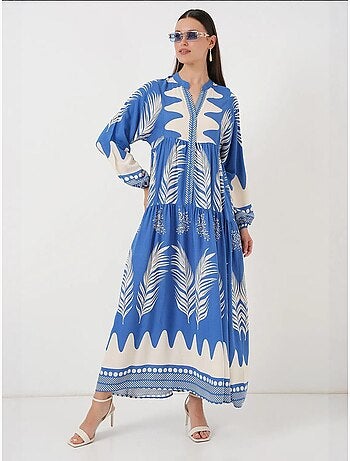 Robe modeste à motifs authentiques bdart