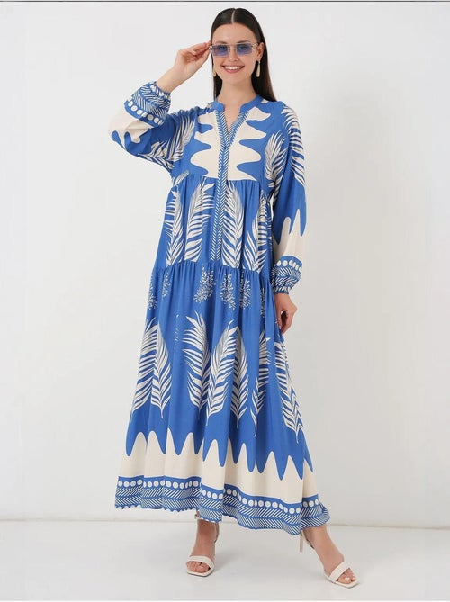 Robe modeste à motifs authentiques bdart - Kiabi Robe modeste à motifs authentiques bdart - Kiabi