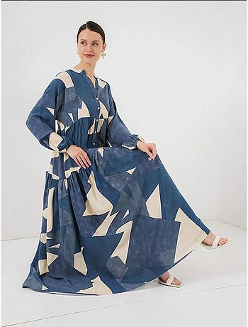 Robe modeste à motifs authentiques bdart