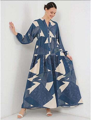 Robe modeste à motifs authentiques bdart