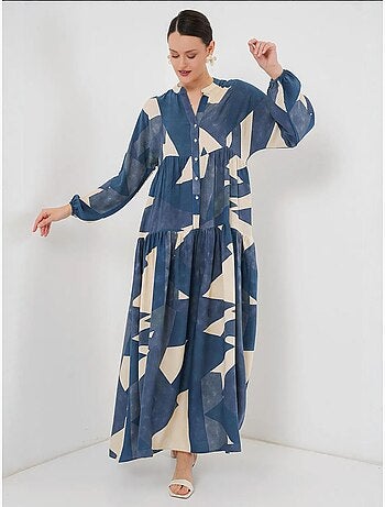 Robe modeste à motifs authentiques bdart