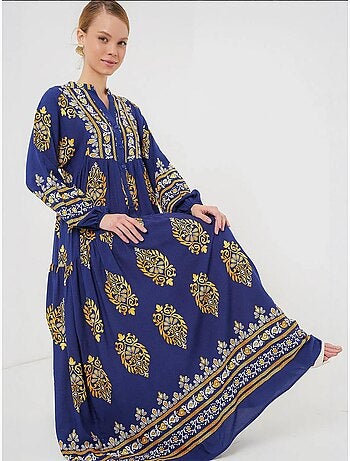 Robe modeste à motifs authentiques bdart