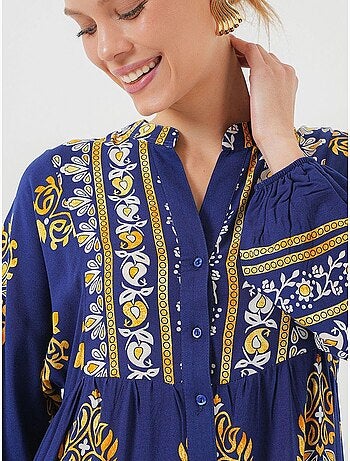 Robe modeste à motifs authentiques bdart