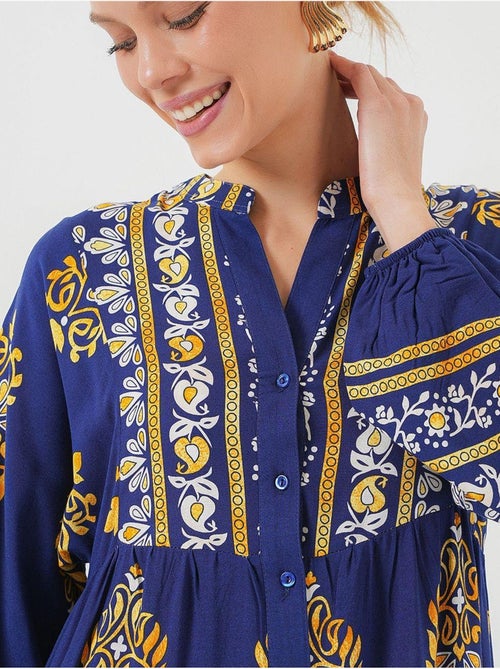 Robe modeste à motifs authentiques bdart - Kiabi Robe modeste à motifs authentiques bdart - Kiabi