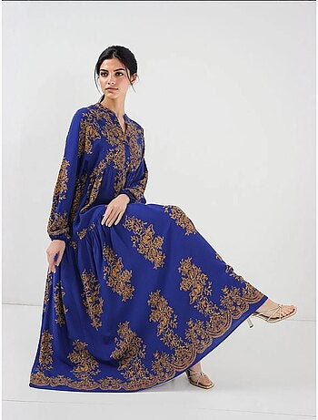 Robe modeste à motifs authentiques bdart