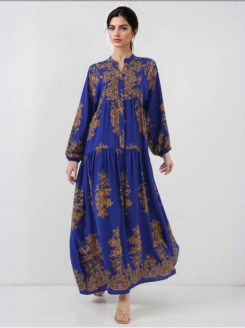 Robe modeste à motifs authentiques bdart - Kiabi Robe modeste à motifs authentiques bdart - Kiabi