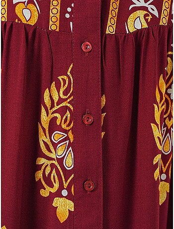 Robe modeste à motifs authentiques bdart