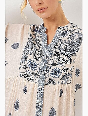 Robe modeste à motifs authentiques bdart