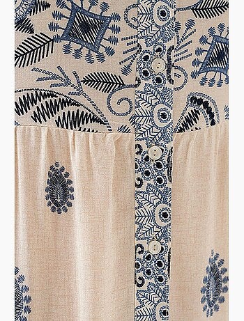 Robe modeste à motifs authentiques bdart