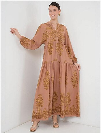 Robe modeste à motifs authentiques bdart