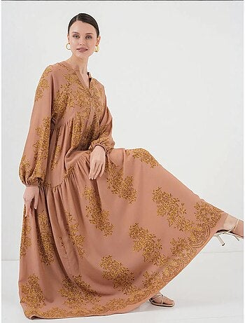 Robe modeste à motifs authentiques bdart