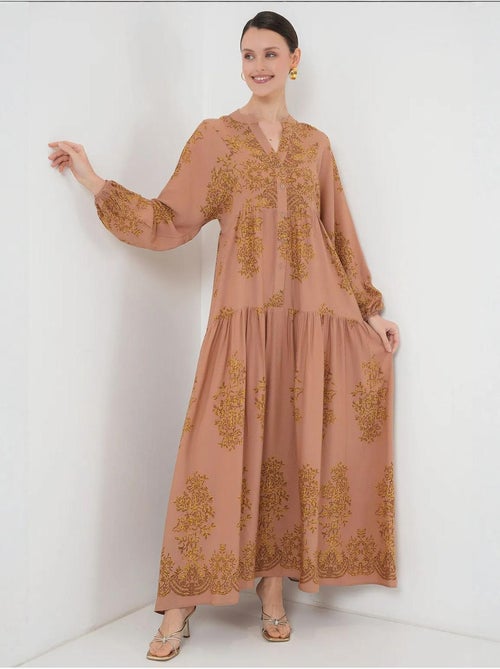 Robe modeste à motifs authentiques bdart - Kiabi Robe modeste à motifs authentiques bdart - Kiabi