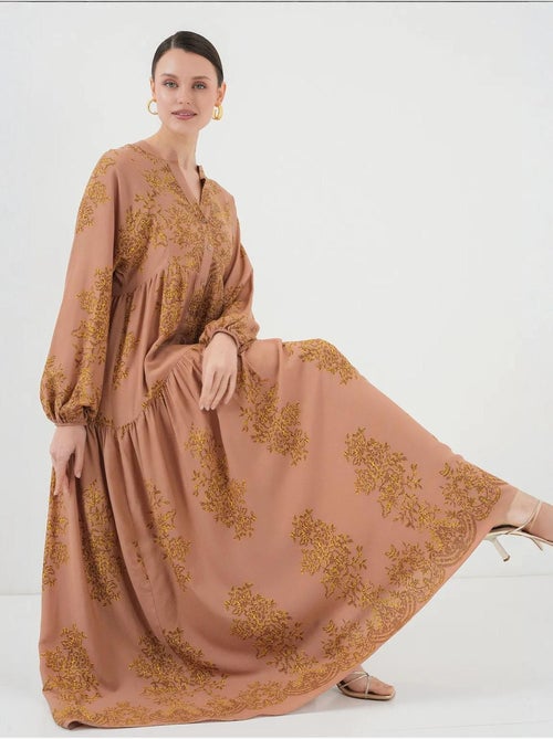 Robe modeste à motifs authentiques bdart - Kiabi Robe modeste à motifs authentiques bdart - Kiabi