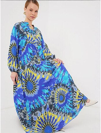 Robe modeste à motifs authentiques bdart