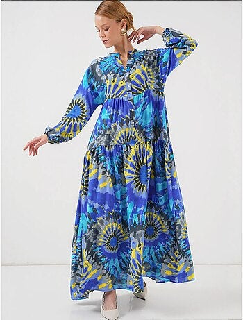 Robe modeste à motifs authentiques bdart