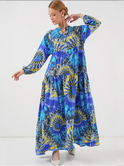 Robe modeste à motifs authentiques bdart - Kiabi Robe modeste à motifs authentiques bdart - Kiabi