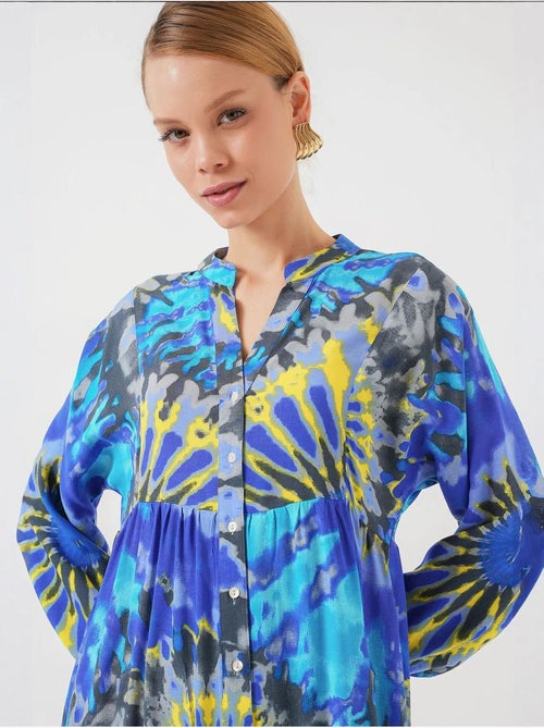 Robe modeste à motifs authentiques bdart - Kiabi Robe modeste à motifs authentiques bdart - Kiabi