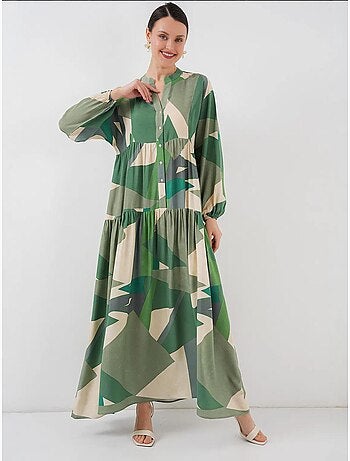 Robe modeste à motifs authentiques bdart