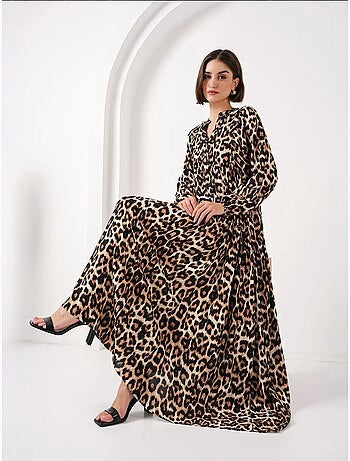 Robe modeste à motifs authentiques bdart