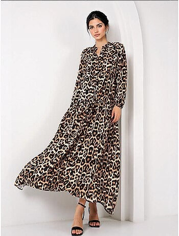 Robe modeste à motifs authentiques bdart