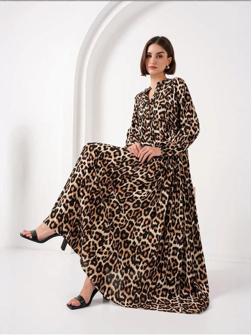 Robe modeste à motifs authentiques bdart - Kiabi Robe modeste à motifs authentiques bdart - Kiabi