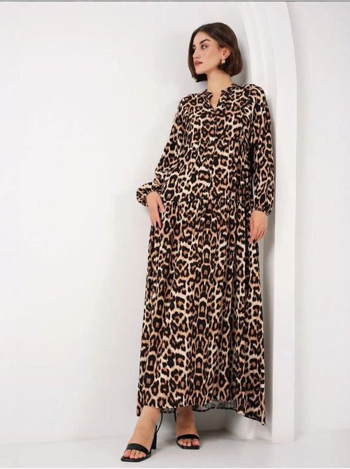 Robe modeste à motifs authentiques bdart - Kiabi Robe modeste à motifs authentiques bdart - Kiabi