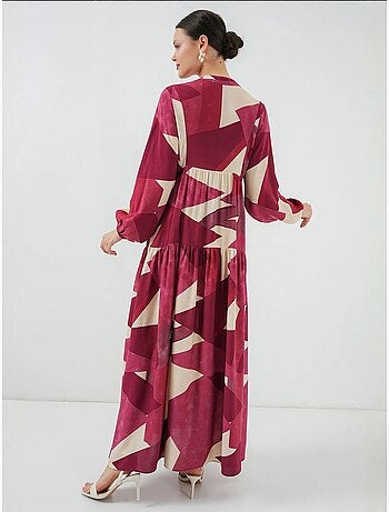 Robe modeste à motifs authentiques bdart