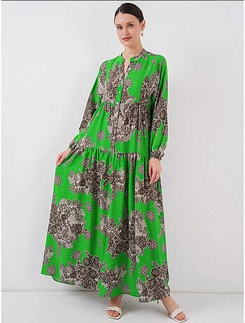 Robe modeste à motifs authentiques bdart