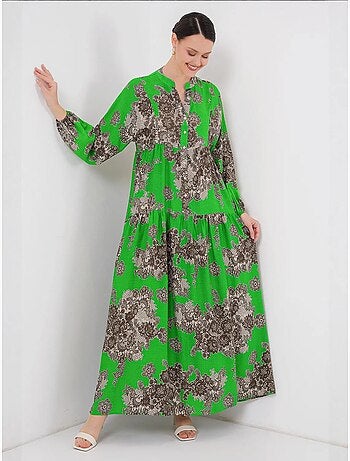 Robe modeste à motifs authentiques bdart
