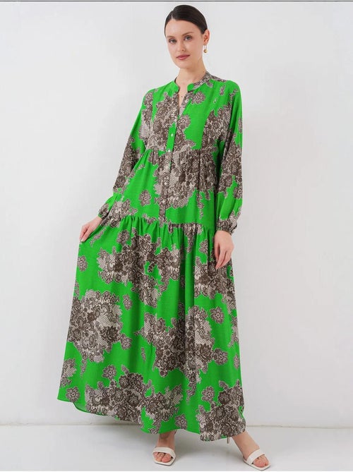 Robe modeste à motifs authentiques bdart - Kiabi Robe modeste à motifs authentiques bdart - Kiabi