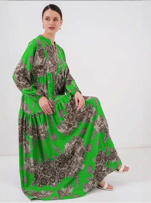 Robe modeste à motifs authentiques bdart - Kiabi Robe modeste à motifs authentiques bdart - Kiabi