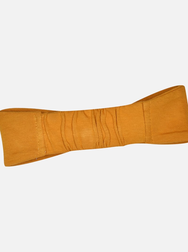 ROBE MOLLETON + COLLANT + BANDEAU FABIENNE Blanc - Kiabi