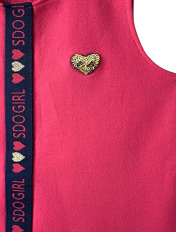 ROBE MOLLETON SANS MANCHES BANA