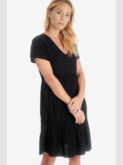 Robe MONA evasée, patineuse 'Le Temps Des Cerises' - Kiabi