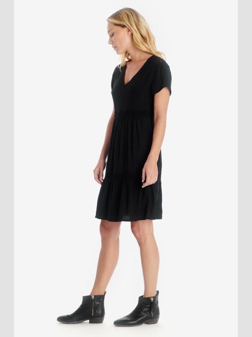 Robe MONA evasée, patineuse 'Le Temps Des Cerises' - Kiabi