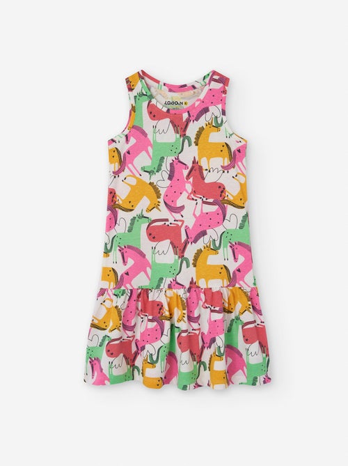 Robe Motif Licorne - Kiabi
