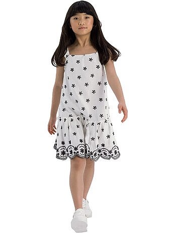 Robe motif/style brodé - minoti