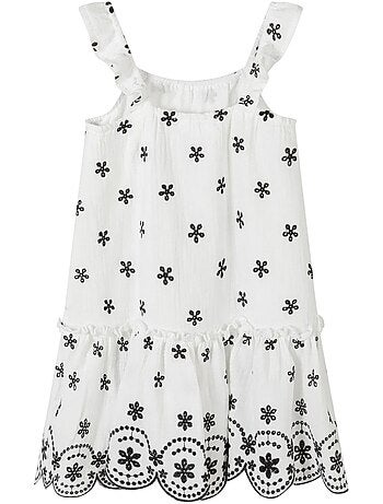 Robe motif/style brodé - minoti