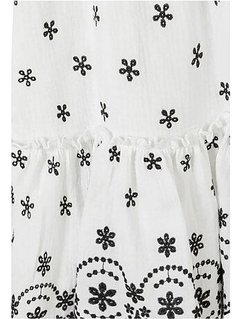 Robe motif/style brodé - minoti