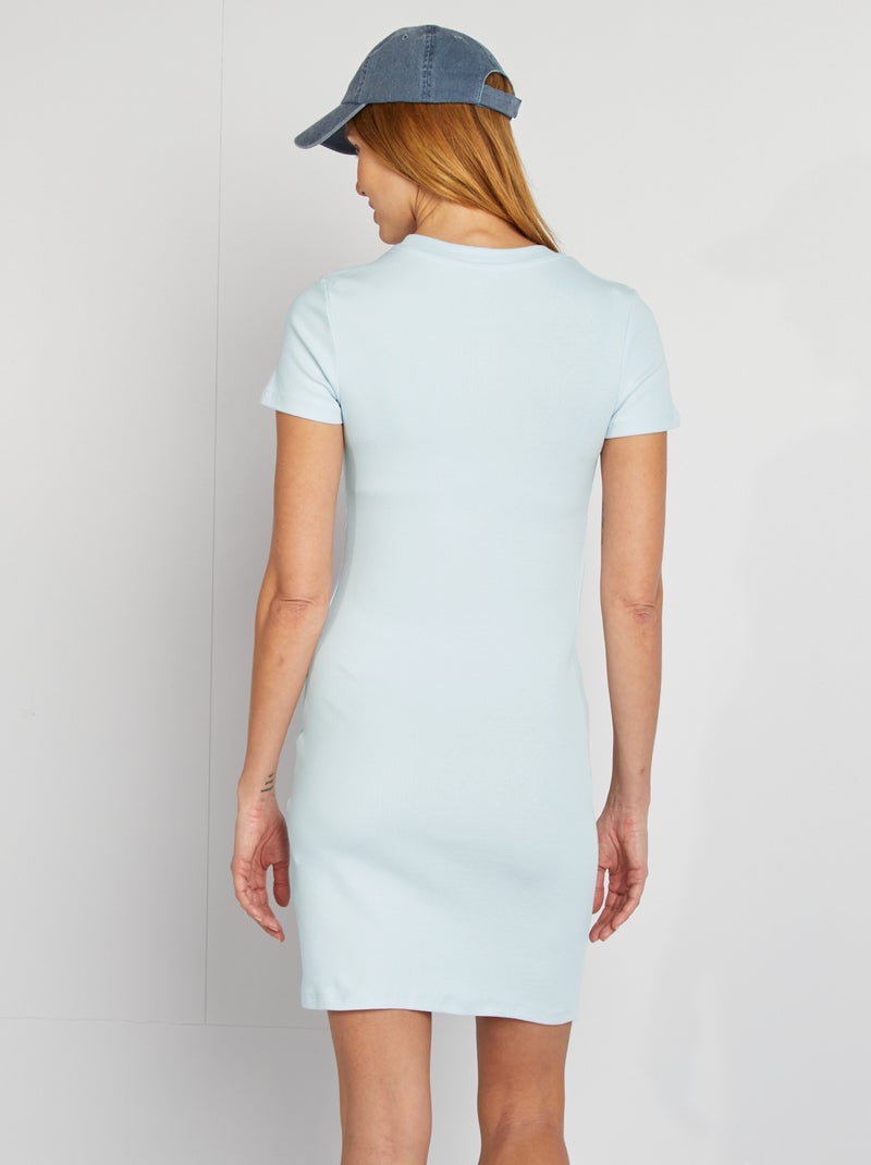 Robe moulante grossesse Bleu - Kiabi