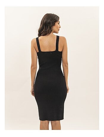 Robe moulante unie IKENIA