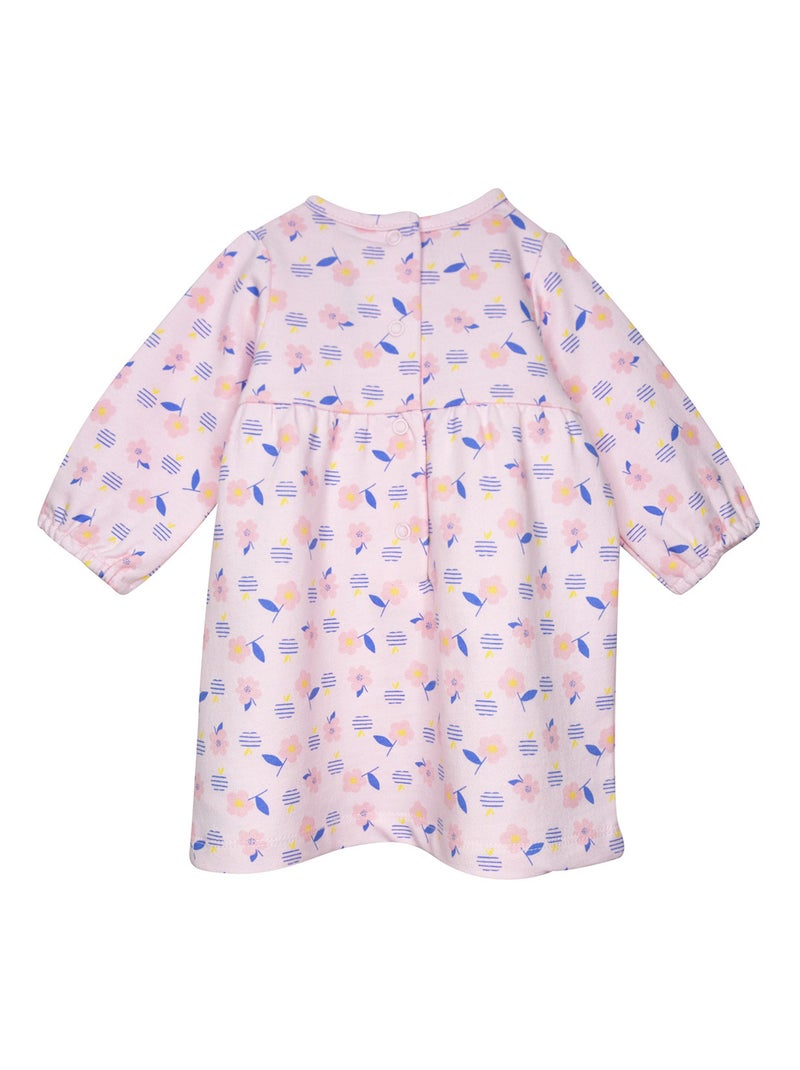 ROBE NASTHASIA MOLLETON MANCHES LONGUES BEBE Blanc - Kiabi
