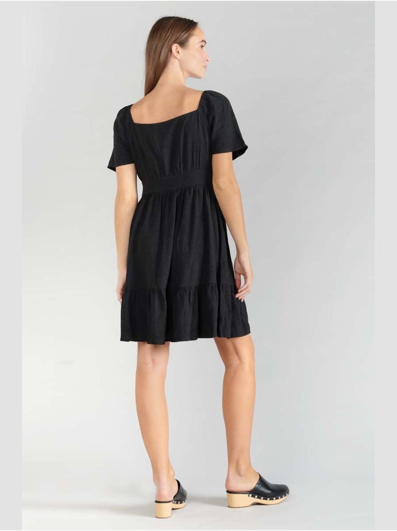 Robe NIGHTY droite 'Le Temps Des Cerises' Noir - Kiabi