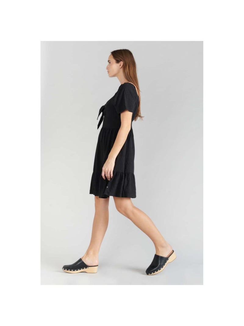 Robe NIGHTY droite 'Le Temps Des Cerises' Noir - Kiabi