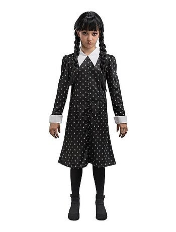 Robe noire Mercredi Addams