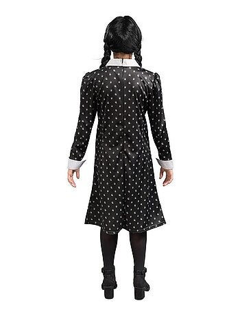 Robe noire Mercredi Addams