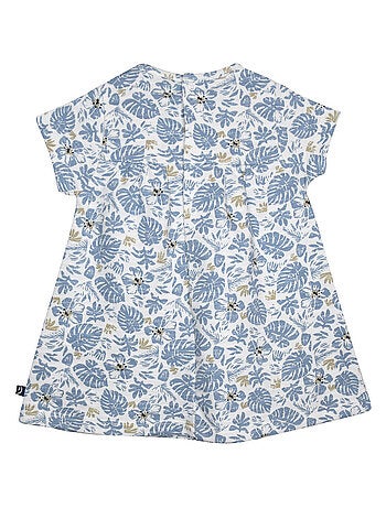 ROBE NOLWENN MOLLETON MANCHES COURTES BEBE
