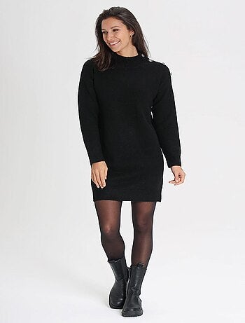 Robe OANA Black Robe cheminée