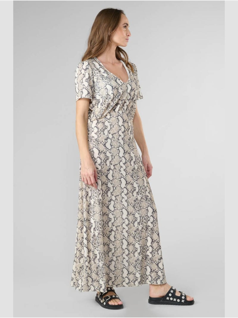 Robe ORIENT droite 'Le Temps Des Cerises' Blanc - Kiabi