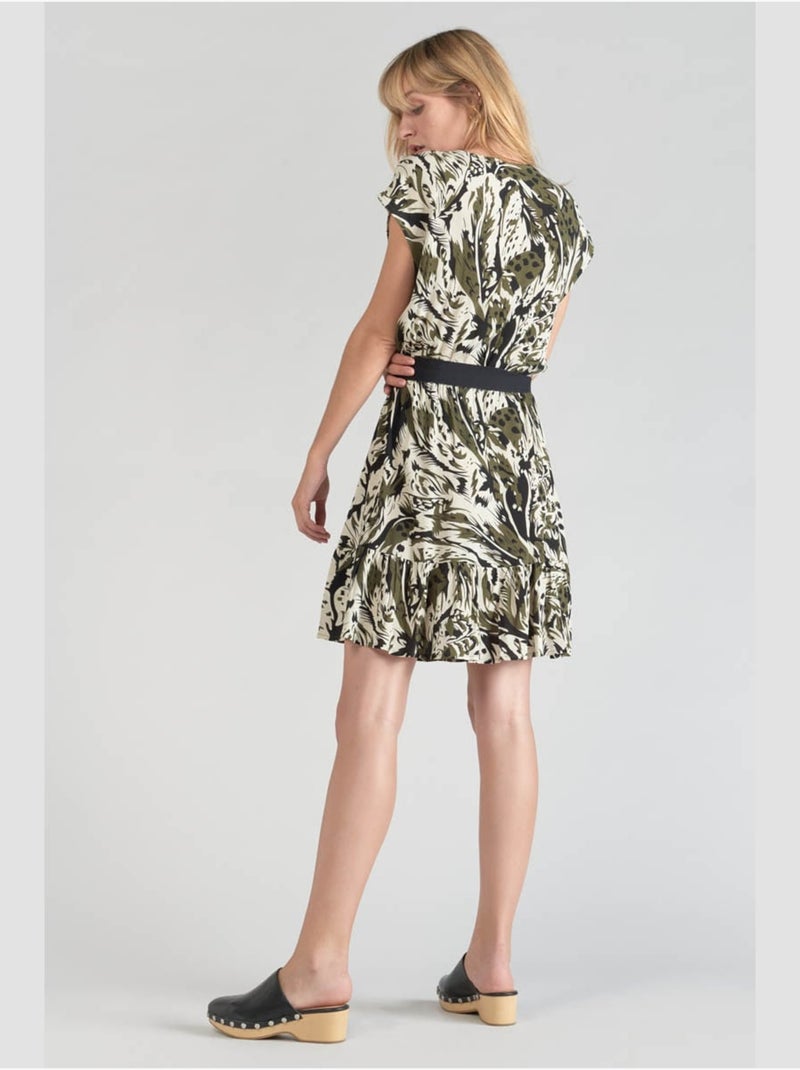 Robe PAGE droite 'Le Temps Des Cerises' Vert - Kiabi